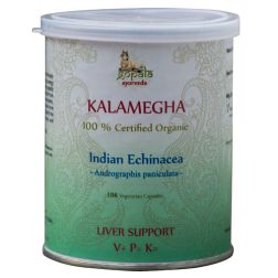 Organic Kalamegha Capsules (Andrographis paniculata) - 108 Vcaps (USDA Certified Organic) - Gopala Ayurveda