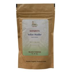 Organic Manjistha Powder - Rubia cordifolia