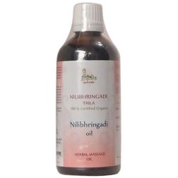 Organic Nilibhringadi Oil (USDA Certified Organic)