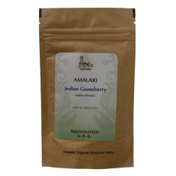 Amalaki Powder 100g (Certified Organic) Emblica officinalis Fruit Powder | Ayurvedic Rejuvenative for Immunity, Detox & Wellness