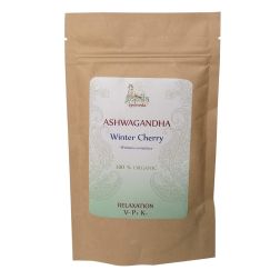 Ashwagandha Powder 100g (Certified Organic) Withania somnifera Root Powder| Ayurvedic Adaptogen for Calm, Vitality & Wellness