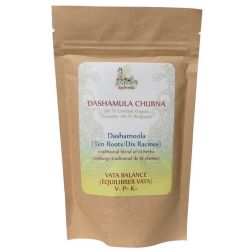 Dashamula Powder 100g (Certified Organic) Root Powder | Ayurvedic Detox & Rejuvenation Formula for Body Strength & Vitality