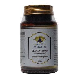GYMNEMA PLUS (Gluco Vedam) - 90 tablets, 1050mg each | Ayurvedic Supplement to support healthy glucose metabolism | Non-GMO, Vegan, Sustainably Sourced