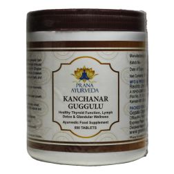 Kanchanar Guggulu (500 Tablets) - Classical Ayurvedic Formula for Kapha Balance, Lymphatic Support & Metabolic Wellness