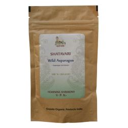Shatavari Powder 100g (Certified Organic) Asparagus racemosus Root Powder by Gopala Ayurveda| Ayurvedic Support for Fertility, Lactation & Ojas Enhancement