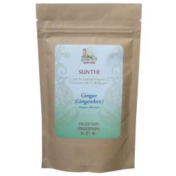 Sunthi Powder 100g (Certified Organic) Zingiber officinale by Gopala Ayurveda| Ayurvedic Support for Joint Comfort, Digestive Fire & Respiratory Balance