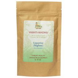 Yashti-Madhu Powder 100g (Certified Organic) Glycyrrhiza glabra Powder | Ayurvedic Herbal Support for Cough, Gastric Comfort & Immune Balance